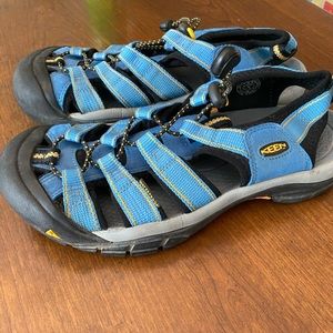 Keen Blue and Black Sandals Newport